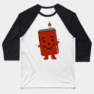 Vaping Man Baseball T-Shirt